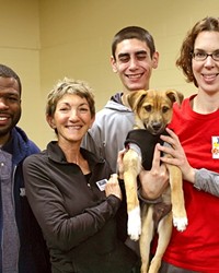 PUPPIES GET BASIC TRAINING AT WOODS UNIVERSITY'S WEEKLY PUPPY SOCIALIZATION WORKSHOP