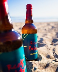 RIDE THE REEF POINTS WAVE: FROM THEIR GALLEY TO YOUR BELLY, THIS CAYUCOS CIDER COMPANY IS CRISP, DRY, AND TOTALLY KILLER