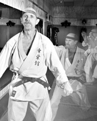 CAN DO :  Koei-Kan Karate-Do owner and instructor Larry Rhodes is celebrating his martial arts dojo's 15th anniversary with plenty of kick.