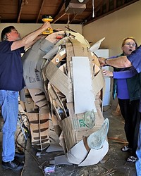 SLOMA SCULPTURE EXHIBIT TO HONOR LAST OF THE NORTHERN WHITE RHINOCEROS