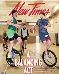A BALANCING ACT: UNICYCLISTS SPREAD LOVE FOR THE SPORT THROUGHOUT SLO AND PREPARE TO COMPETE INTERNATIONALLY
