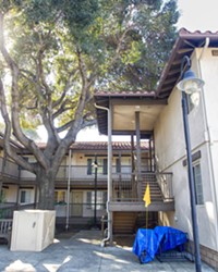 OWNERSHIP DISPUTE The Housing Authority of SLO (HASLO) filed for eminent domain in court on Nov. 30 to take ownership of the Brizzolara Apartments in SLO, a 30-unit affordable housing complex where 97 percent of the tenants have disabilities.
