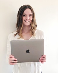 TECH SAVVY AGHS junior Hailey Barneich created a "teens helping seniors with tech clinic" that will help bridge the generation gap between teenagers and seniors in her community.