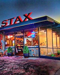 WINE BAR BUSTS OUT Stax Wine Bar and Bistro, located at 1099 Embarcadero in Morro Bay, has grown from a wine shop to a lounge to now a bustling bistro serving up meaty morsels, fresh seafood, and more.