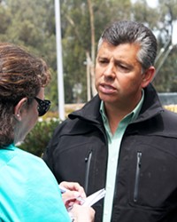 CLEARED SLO County dropped its investigation into former Lt. Gov. Abel Maldonado (pictured) after it received evidence via test results that plants on his ranch are hemp, not unlicensed cannabis.