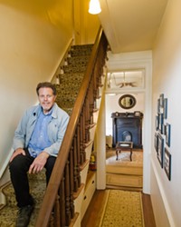 CONTINUING CHAPTER As the fifth owner of the Squibb House in Cambria, Bruce Black is adding his personal touch to a house filled with local history.