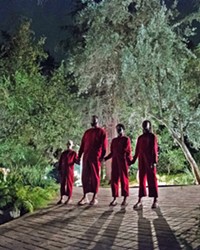 HANDS ACROSS AMERICA Evil doppelg&auml;ngers menace a family in writer-director Jordan Peele's new film Us, but like his debut Get Out, this film has more on its mind than mere horror.