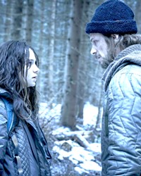DEADLY Hanna (Esme Creed-Miles, left) was raised in the woods and trained as an assassin by her "father" Erik (Joel Kinnaman), in a new action series based on the 2011 film, Hanna.