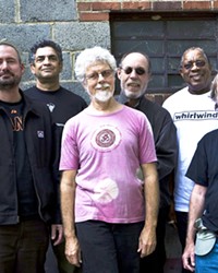 FIFTY YEARS ON Little Feat, with founding member Bill Payne (far right), headlines the Avila Beach Blues Festival at the Avila Beach Golf Resort on May 26.