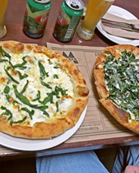 THAT'S AMORE Chef Nancy Silverton serves up incredible pizzas at a reasonable price, and with near perfect crusts, at Pizzaria Mozza in LA.