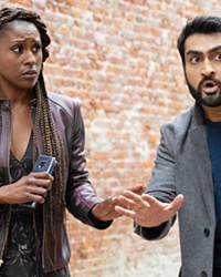 BREAKING UP IS HARD TO DO Leilani (Issa Rae) and Jibran (Kumail Nanjiani) think their relationship is over, but then they get wrapped up in a murder, forcing them to work together to stay out of jail and safe from the real killer, in the new Netflix original crime comedy The Lovebirds.