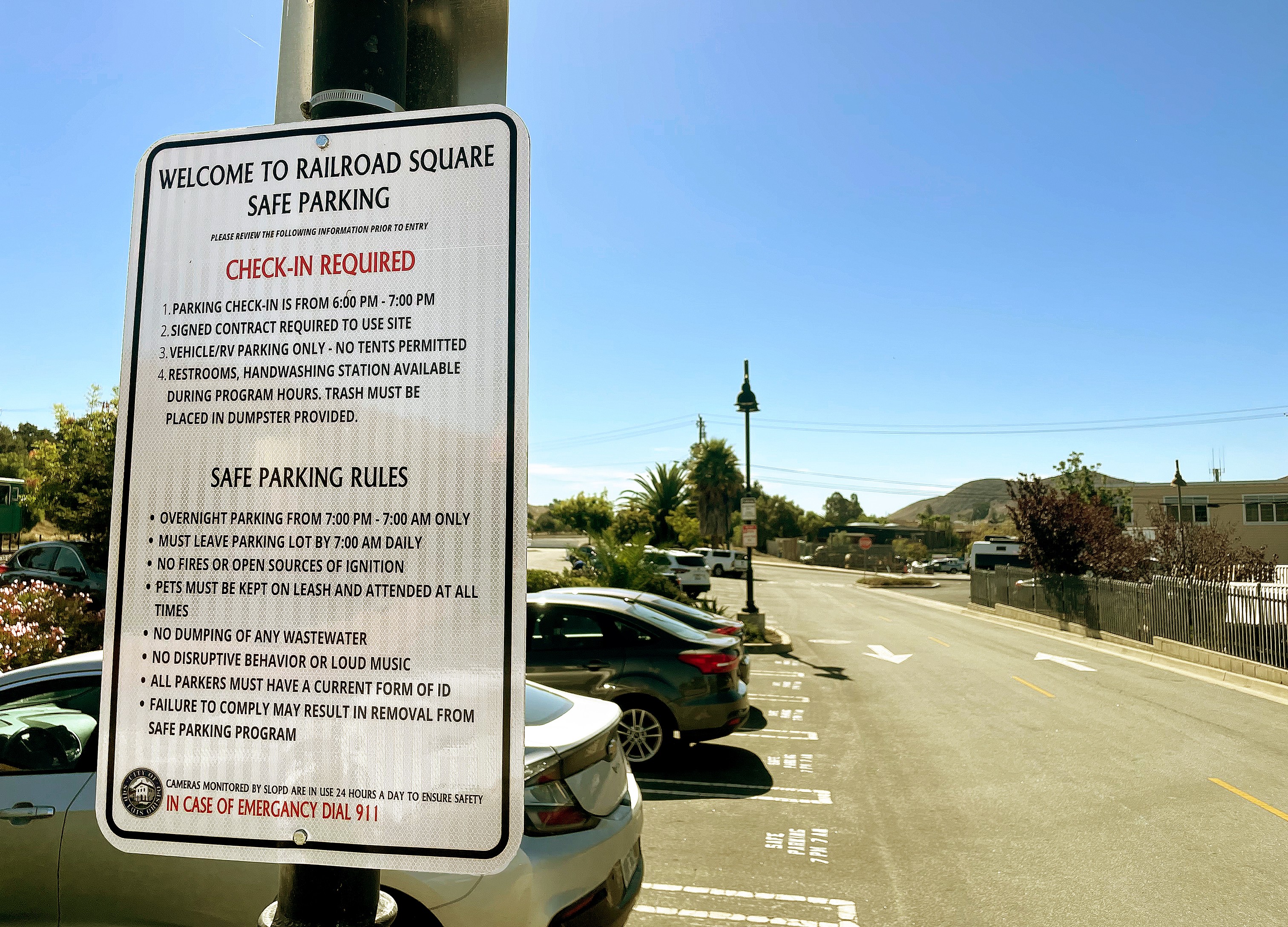 On rotation: SLO city wants to move its safe parking program from