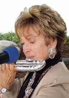 SONGBIRD :  Los Angeles-based jazz singer and flutist Libbie Jo Synder joins The Pat Cormick Group on April 10 at Casa de Flores,  April 11 at the SLO Down Pub; and April 12 at The Cliff&rsquo;s Resort and the Nipomo Presbyterian Church. - PHOTO BY ALEXANDER PAYNE