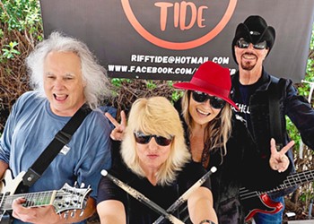 Ripping dance band Riff Tide plays the SLO Film Fest's Surf Nite on April 26, in the Fremont