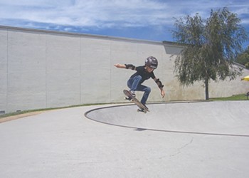 A little skater with limitless talent