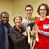 Puppies get basic training at Woods University's weekly puppy socialization workshop