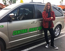 PHOTO BY KAREN GARCIA - ON THE GO Central Coast Taxi is one of the last four taxicab businesses in San Luis Obispo County, and owner Samuel Orr said he's doing something right to keep it alive.
