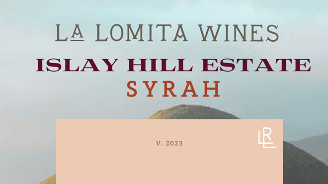 Image: Vertical Wine Tasting: Islay Hill Estate Syrah