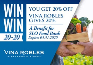 Vina Robles WIN-WIN: 20-20 Sitewide Sale