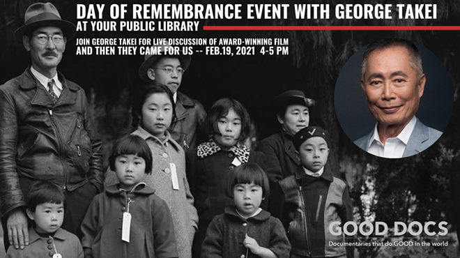 Image: Virtual Documentary Screening and Discussion with George Takei
