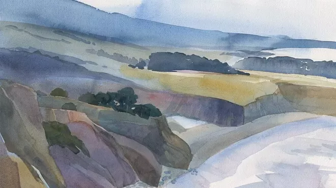 Image: Watercolor with Jan French: Three Sessions