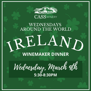 Image: Wednesdays Around The World Winemaker Dinner: Ireland