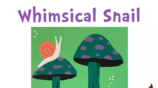 Image: Whimsical Snail Painting Workshop