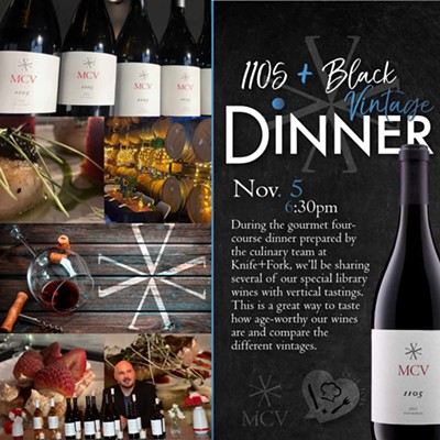 MCV Wines 1105+Black Vintage Winemakers Dinner/Nov. 5