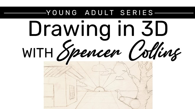 Young Adult Art Class: Drawing in 3D